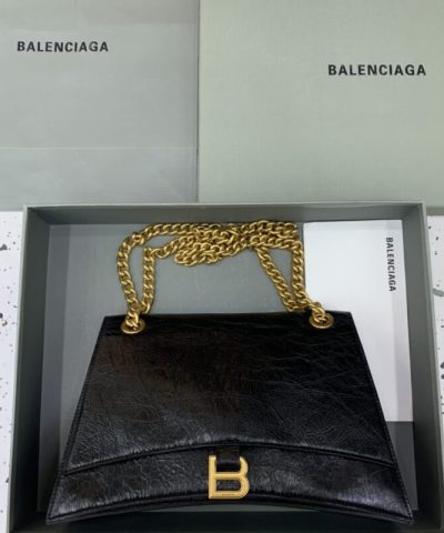 Replica Balenciaga Crush Large Black