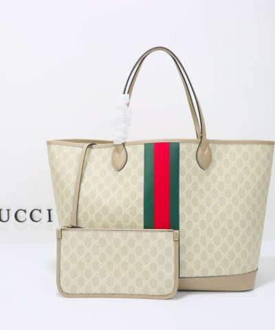 Replica Gucci GG Large Tote Bag Beige