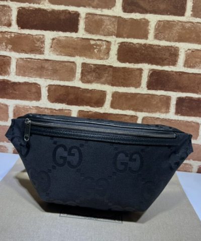 Replica Gucci Double G Waist Bag Black - 1:1 premium replica handbag
