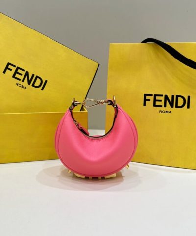 Replica Fendi Fendigraphy Small Pink - affordable luxury replica bag
