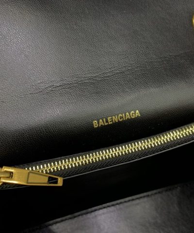 Replica Balenciaga Crush Small Black Gold
