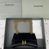 Replica Balenciaga Crush Small Black Gold