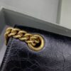 Replica Balenciaga Crush Small Black Gold