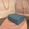 Replica Miu Miu Matelassé Tote Blue - affordable luxury replica bag