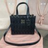 Replica Miu Miu Matelassé Tote Black - high-end replica designer purse