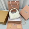 Replica Miu Miu Wander White - top-grade luxury bag dupe