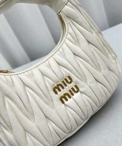 Replica Miu Miu Wander White - top-grade luxury bag dupe