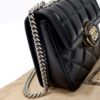 Replica Gucci Gucci Deco Double G Black - affordable luxury replica bag