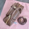 Replica Miu Miu Arcadie Small Full Brown - top-grade luxury bag dupe