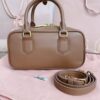 Replica Miu Miu Arcadie Small Full Brown - 1:1 premium replica handbag