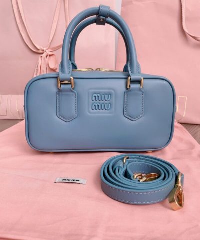 Replica Miu Miu Arcadie Small Full Blue