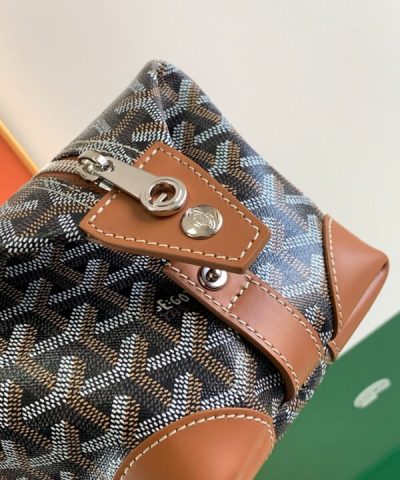 Replica Goyard Toiletry Bag Brown - high-quality designer bag dupe