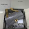 Replica Balenciaga Crush Small Grey - 1:1 premium replica handbag
