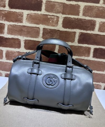 Replica Gucci Luggage Bag Grey