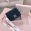 Replica Miu Miu Pocket Wallet Black - premium superclone handbag