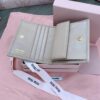 Replica Miu Miu Pocket Wallet Beige