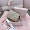 Replica Miu Miu Pocket Wallet Beige