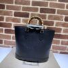 Replica Gucci Diana Medium Tote Bag Black - elite factory replica handbag