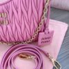 Replica Miu Miu Matelassé Pink - 1:1 premium replica handbag