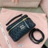 Replica Miu Miu Cosmetic Bag Black