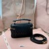 Replica Miu Miu Cosmetic Bag Black - affordable luxury replica bag