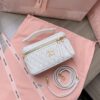 Replica Miu Miu Cosmetic Bag White