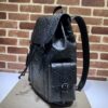 Replica Gucci Medium Backpack Full Black