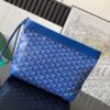 Replica Goyard Conti Pouch Blue - affordable luxury replica bag