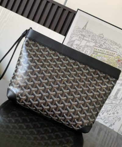 Replica Goyard Conti Pouch Black