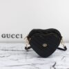 Replica Gucci Interlocking G Mini Heart Black