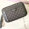 Replica Gucci Ophidia GG Clutch Grey - elite factory replica handbag