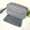 Replica Gucci Ophidia GG Clutch Grey - high-end replica designer purse