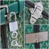 Replica Goyard Bourget Travel Suitcase Green