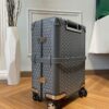 Replica Goyard Bourget Travel Suitcase Grey - high-end replica designer purse
