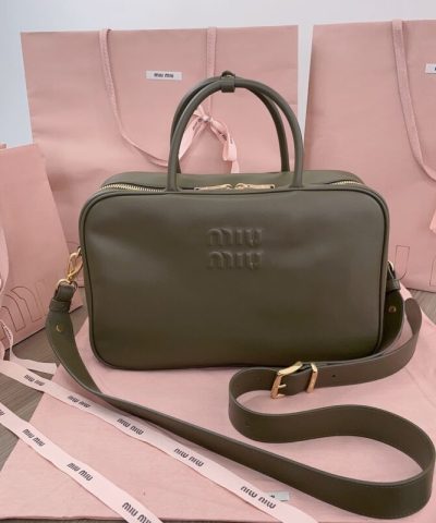 Replica Miu Miu Arcadie Grey - affordable luxury replica bag