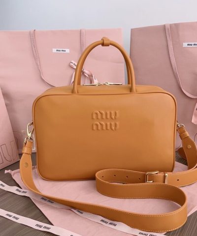 Replica Miu Miu Arcadie Light Brown