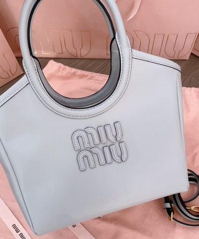 Replica Miu Miu Ivy Small Tote White