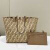 Replica Fendi Two Side Small Tote Beige