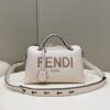 Replica Fendi By The Way Boston Beige - 1:1 premium replica handbag