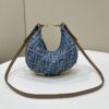 Replica Fendi Fendigraphy Small Denim Blue - high-quality designer bag dupe