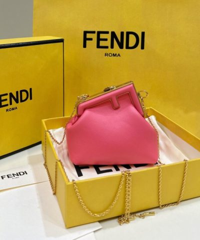 Replica Fendi First Mini Pink - high-end replica designer purse