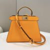 Replica Fendi Peekaboo Medium Orange - high-quality designer bag dupe