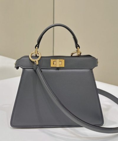 Replica Fendi Peekaboo Mini Grey