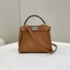 Replica Fendi Peekaboo Small Brown - premium superclone handbag