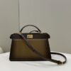 Replica Fendi Peekaboo Large Dark Brown