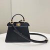 Replica Fendi Peekaboo Mini Black - affordable luxury replica bag