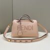 Replica Fendi By The Way Boston Pink - premium superclone handbag