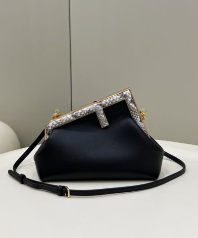 Replica Fendi First Black Python