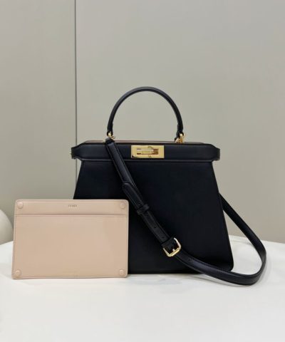 Replica Fendi Peekaboo Medium Black