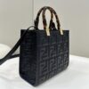 Replica Fendi Small Tote Black - 1:1 premium replica handbag